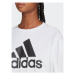 Adidas Tričko Essentials Big Logo Boyfriend T-Shirt HR4930 Biela Loose Fit