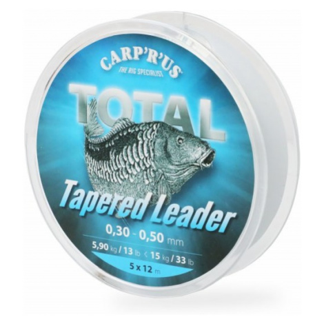 Carp'r' us ujímáný šokový vlasec total tapered line - priemer 0,30-0,50 mm