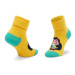 Happy Socks Súprava 3 párov vysokých detských ponožiek XKJUN08-0200 Zelená