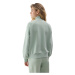 Dámska mikina so zipsom 4F SWEATSHIRT-4FWSS24TSWSF1056-42S-LIGHT GREEN