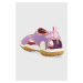 Detské sandále Keen Knotch Creek fialová farba