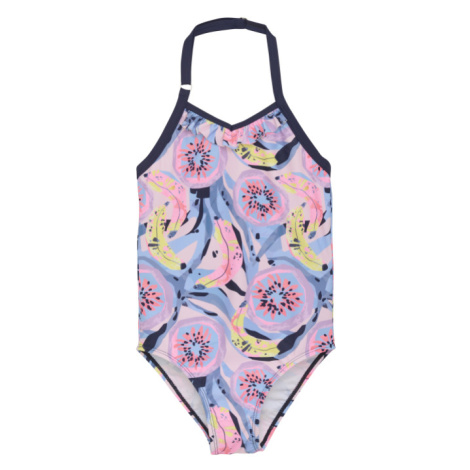 COLOR KIDS-Swimsuit, AOP, cherry blossom Ružová