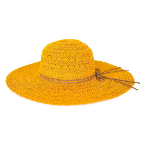 Letný klobúk Art of Polo 23107 Florina Žltá