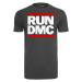 Run-DMC tričko Logo Šedá