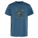 Fjällräven Kånken Art T-Shirt M Indigo Blue Tričko