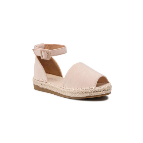 Béžové dievčenské espadrilky