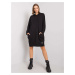 Black sweatshirt dress