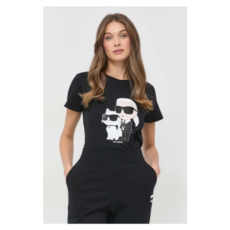 Bavlnené tričko Karl Lagerfeld