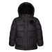 Chlapčenský nylonový kabát Puffa, Minoti, 11COAT 11, čierny - | 3/4let