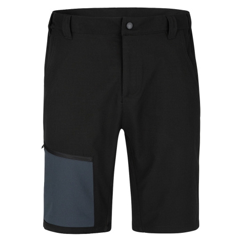 Loap UZAC Men's outdoor shorts Black / Dark gray