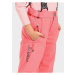 Ružové dievčenské lyžiarske nohavice Kilpi GABONE