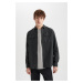 DEFACTO Regular Fit Cotton Long Sleeve Shirt Jacket