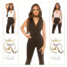 Sexy jumpsuit in business look black