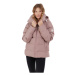 Dámska zimná bunda FUNDANGO Mirabelle Padded Jacket-325-smoke rose