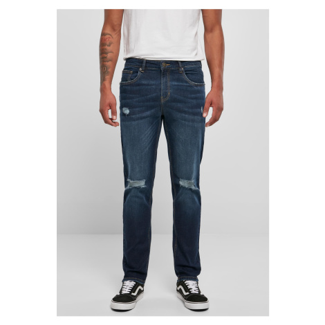 Men's Distressed Jeans Dark Blue Urban Classics