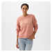 Mikina GAP Logo Sweatshirt Pink Rosette 16-1518