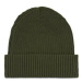 Calvin Klein Čiapka Classic Cotton Rib Beanie K50K510982 Zelená