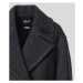 Kabát Karl Lagerfeld Wool Cocoon Coat