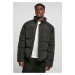 Raglan Puffer Jacket Black