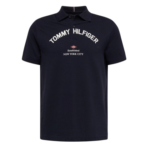 TOMMY HILFIGER Tričko  námornícka modrá / červená / biela