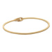 Coach Náramok Interlock Pave C Bangle Bracelet 37440615GLD710 Zlatá