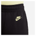 Nike NSW FLC OS PANT DNC Dievčenské tepláky, čierna, veľkosť