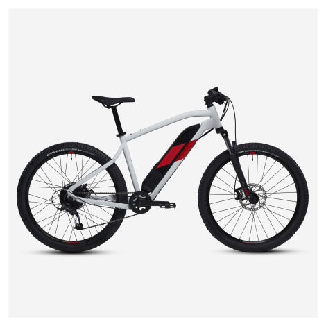 Horský elektrobicykel E-ST 100 27,5" bielo-červený ROCKRIDER