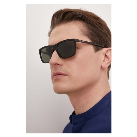 Slnečné okuliare BOSS pánske, hnedá farba Hugo Boss