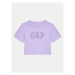 Gap Tričko 883128-01 Fialová Relaxed Fit