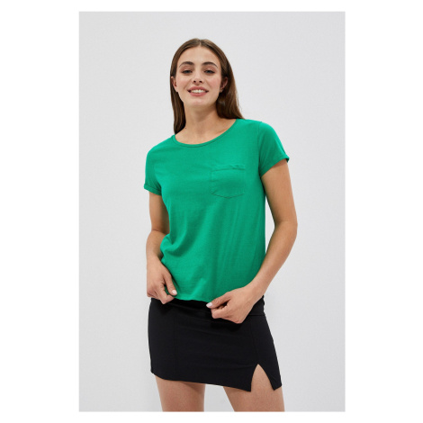 Cotton T-shirt with pocket Moodo