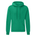 Green Men's Hooded Sweat Fruit of the Loom