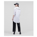 Košeľa Karl Lagerfeld Embellished Tunic Shirt Biela