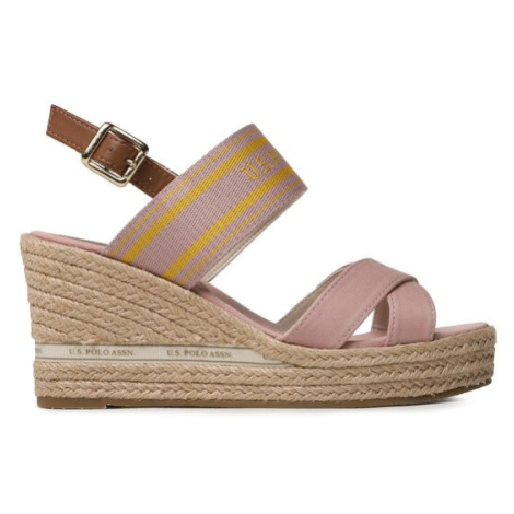 U.S. Polo Assn. Espadrilky Alyss ALYSSA007 Ružová