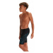 Speedo hyper boom logo placement jammer boy black/bolt