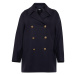 Tommy Hilfiger Curve Prechodný kabát  námornícka modrá / zlatá