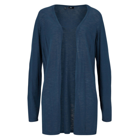 Bavlnený pletený sveter s rozparkami, ľahká kvalita bonprix