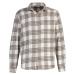 Trendyol Men's Brown Regular Fit Woodcut Plaid Shirt