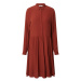 minimum Košeľové šaty 'Bindie 212'  tmavočervená