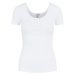 Pieces Dámske tričko PCKITTE Slim Fit 17101439 Bright White XL