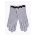 Yoclub Dámske rukavice RES-0152K-665C Grey