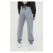 Bavlnené tepláky Calvin Klein Jeans šedá farba, jednofarebné