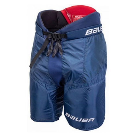 Bauer NSX PANTS JR Juniorské hokejové nohavice, modrá, veľkosť