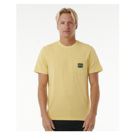 Rip Curl HORIZON BADGE SS TEE Straw T-shirt