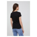 Bavlnené tričko Armani Exchange čierna farba,, 8NYT81 YJG3Z NOS