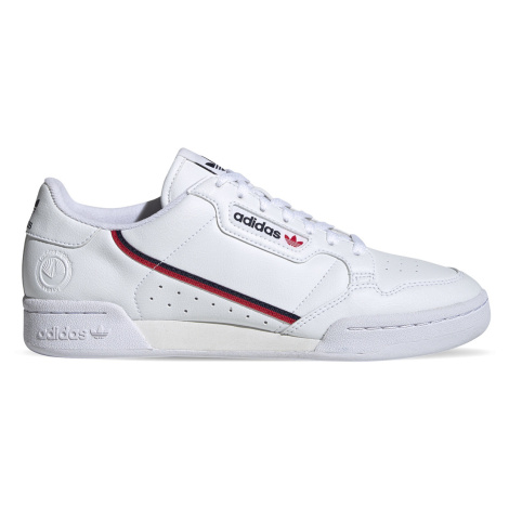 adidas Continental 80 Vegan - Pánske - Tenisky adidas Originals - Biele - FW2336