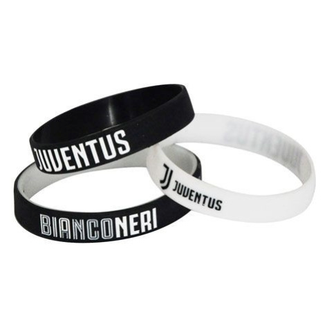 Juventus Torino 3pack gumový náramok Rubber bracelet