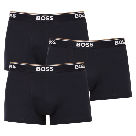 3PACK pánske boxerky BOSS tmavo modré (50475274 480) Hugo Boss
