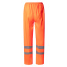 Yoko Hi-Vis priedušné nohavice do dažďa HVS451 Fluorescent Orange