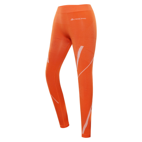 Men's quick-drying underwear - ALPINE PRO ELIB spicy orange pants