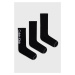 Ponožky Calvin Klein pánske, čierna farba, 701218725